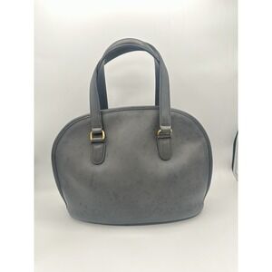 Coach Pelham Glovetanned Leather  Domes Bag  9968 Mahogany Navy Vintage Navy